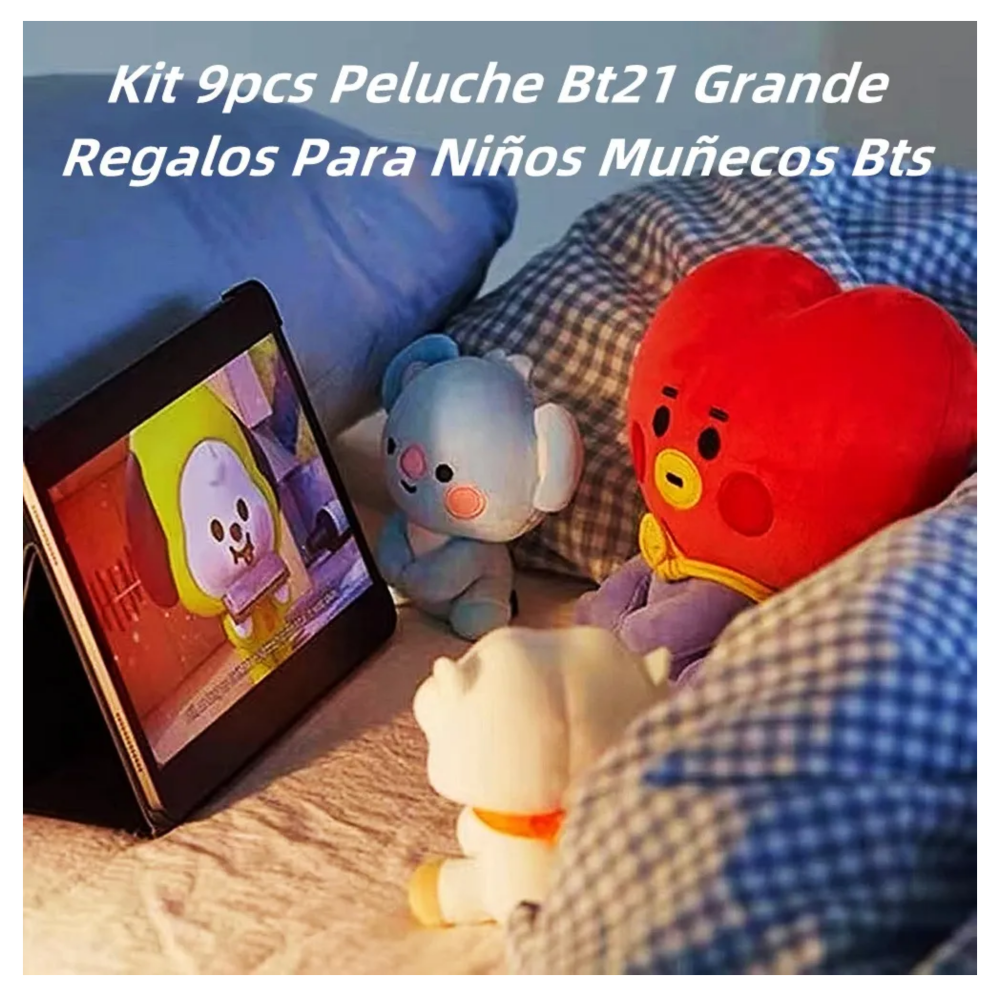 Foto 4 | Kit 9pcs Peluche Muñecos Belug  Colores