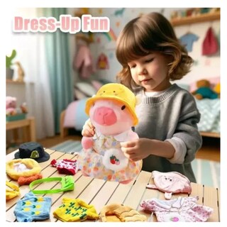 Foto 2 | Peluche Capibara Con 9pz Ropa Y Accesorios Belug Colores