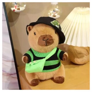 Foto 5 | Peluche Capibara Con 9pz Ropa Y Accesorios Belug Colores