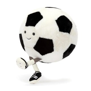 Foto 1 | Peluche De Fútbol Belug Negro Blanco