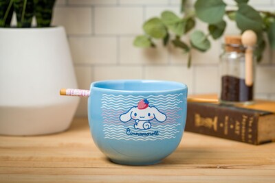 Foto 6 | Cuenco De Arroz Con Fideos Ramen De Cerámica Plateado Buffalo Hello Kitty - Venta Internacional.