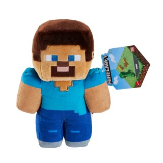 Foto 6 | Muñeco De Peluche Mattel Personaje Básico De Minecraft 20 Cm Niños Mayores De 3 Años - Venta Internacional.