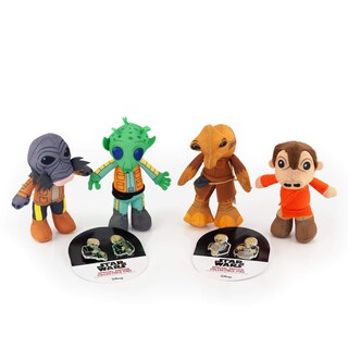 Foto 5 | Set De Alfileres De Felpa Y Esmalte Star Wars Mos Eisley's Cantina Villains - Venta Internacional.