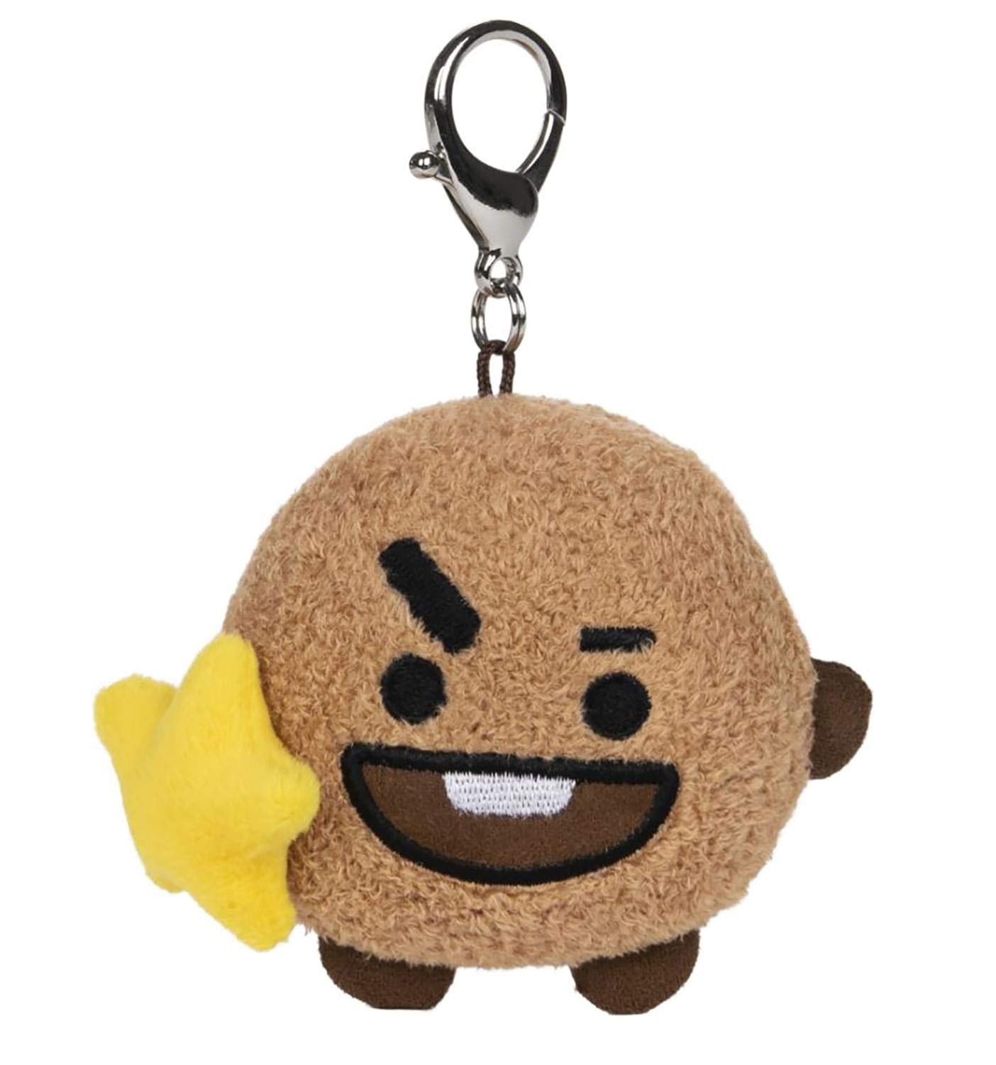 Pinza De Peluche Gund Line Friends Bt21 Bumble Buddy Shooky 8 Cm - Venta Internacional.
