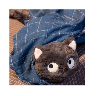 Foto 3 | Peluche Personaje Gato Ojos Saltones Negro