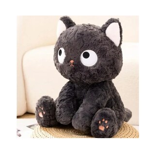 Foto 4 | Peluche Personaje Gato Ojos Saltones Negro
