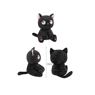 Foto 5 | Peluche Personaje Gato Ojos Saltones Negro