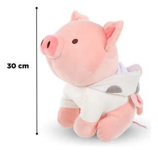 Foto 4 | Peluche Xtellar Cerdito Sentado Con Capucha De Vaca 27.9x21.2