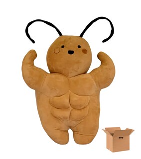 Foto 1 | Muñeco De Peluche Belug Cucaracha 58cm Cafe
