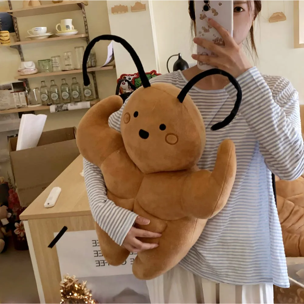 Foto 3 | Muñeco De Peluche  Belug Cucaracha 58cm Cafe