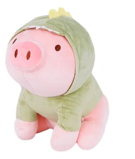 Foto 1 | Cerdito con Capucha Verde de Dinosaurio de Peluche Xtellar