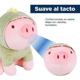 Foto 4 | Cerdito con Capucha Verde de Dinosaurio de Peluche Xtellar