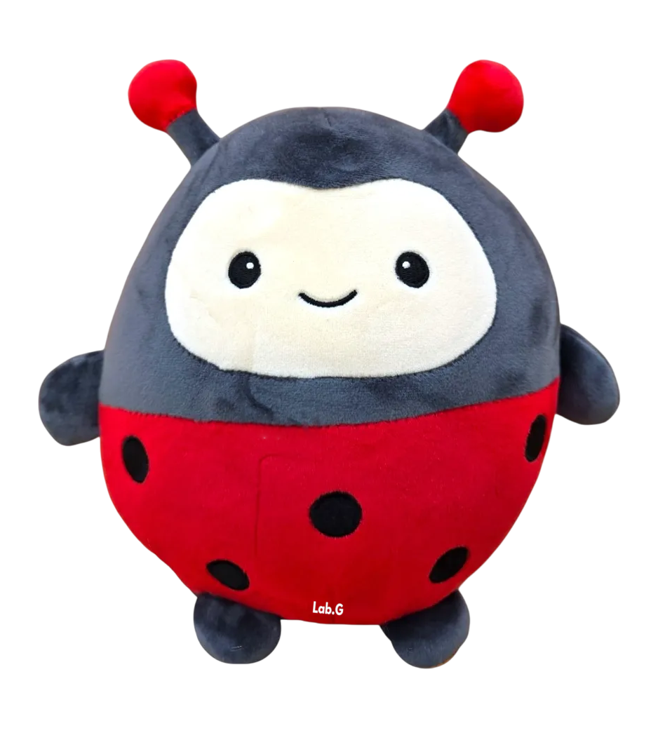 Peluche De Catarina Muñeco Suave  Rojo/negro