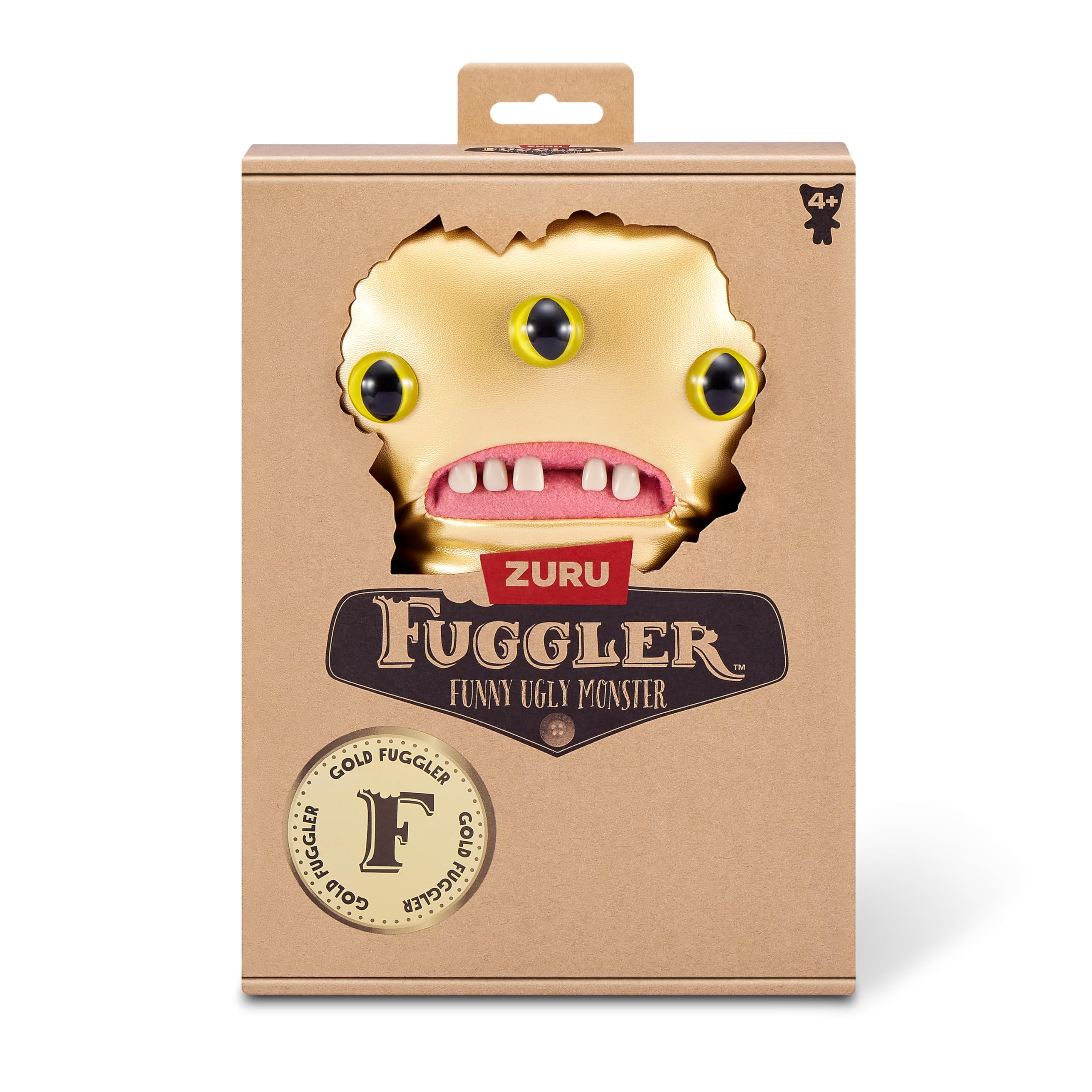 Foto 3 pulgar | Peluche Fuggler Gold Fuggs Reeko All Over Gold De Zuru - Venta Internacional.