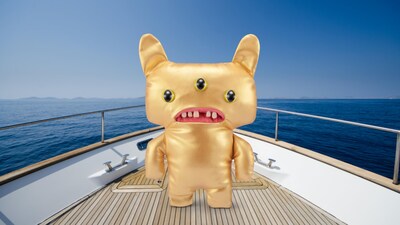 Foto 5 | Peluche Fuggler Gold Fuggs Reeko All Over Gold De Zuru - Venta Internacional.