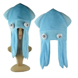 Foto 1 | Gorro Huoguo Octopus Funny Blue Para Niños Y Adultos - Venta Internacional.