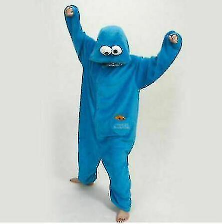 Foto 2 pulgar | Disfraz De Telmo Con Forma De Galleta De Sesame Street  Color Azul  Para Adulto  - Venta Internacional.