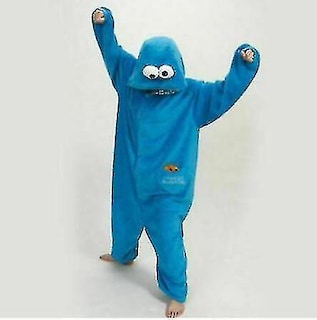 Foto 1 | Disfraz De Telmo Con Forma De Galleta De Sesame Street Color Azul Para Adulto - Venta Internacional.