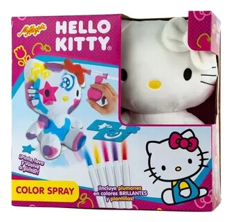 Foto 1 | Mi Alegría Hello Kitty Color Spray Color Blanco Para Pintar