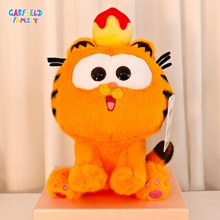 Foto 2 | Peluche Sanmu Cartoon Garfield Cat King Para Niños - Venta Internacional.