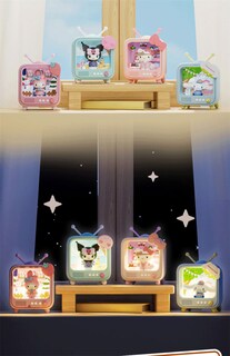 Foto 2 | Adornos De Juguete Con Luz Nocturna Diseño De Anime De Sanrio Kuromi - Venta Internacional.