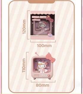 Foto 4 | Adornos De Juguete Con Luz Nocturna Diseño De Anime De Sanrio Kuromi - Venta Internacional.