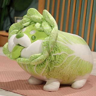 Foto 4 | Juguete De Peluche Sanmu Cartoon Vegetable Dog Para Niños - Venta Internacional.