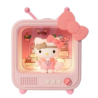 Foto 2 | Adornos De Juguete Con Luz Nocturna Diseño De Sanrio Hello Kitty Tv - Venta Internacional.