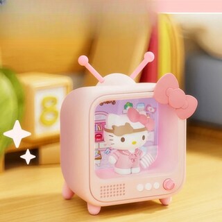 Foto 3 | Adornos De Juguete Con Luz Nocturna Diseño De Sanrio Hello Kitty Tv - Venta Internacional.
