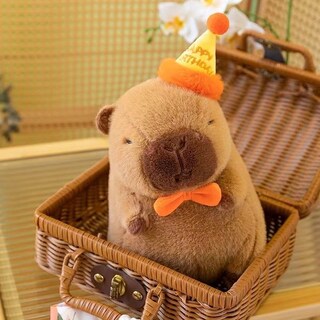 Foto 4 | Juguete De Peluche Sanmu Cartoon Capybara Trend Bonito Para Niños - Venta Internacional.