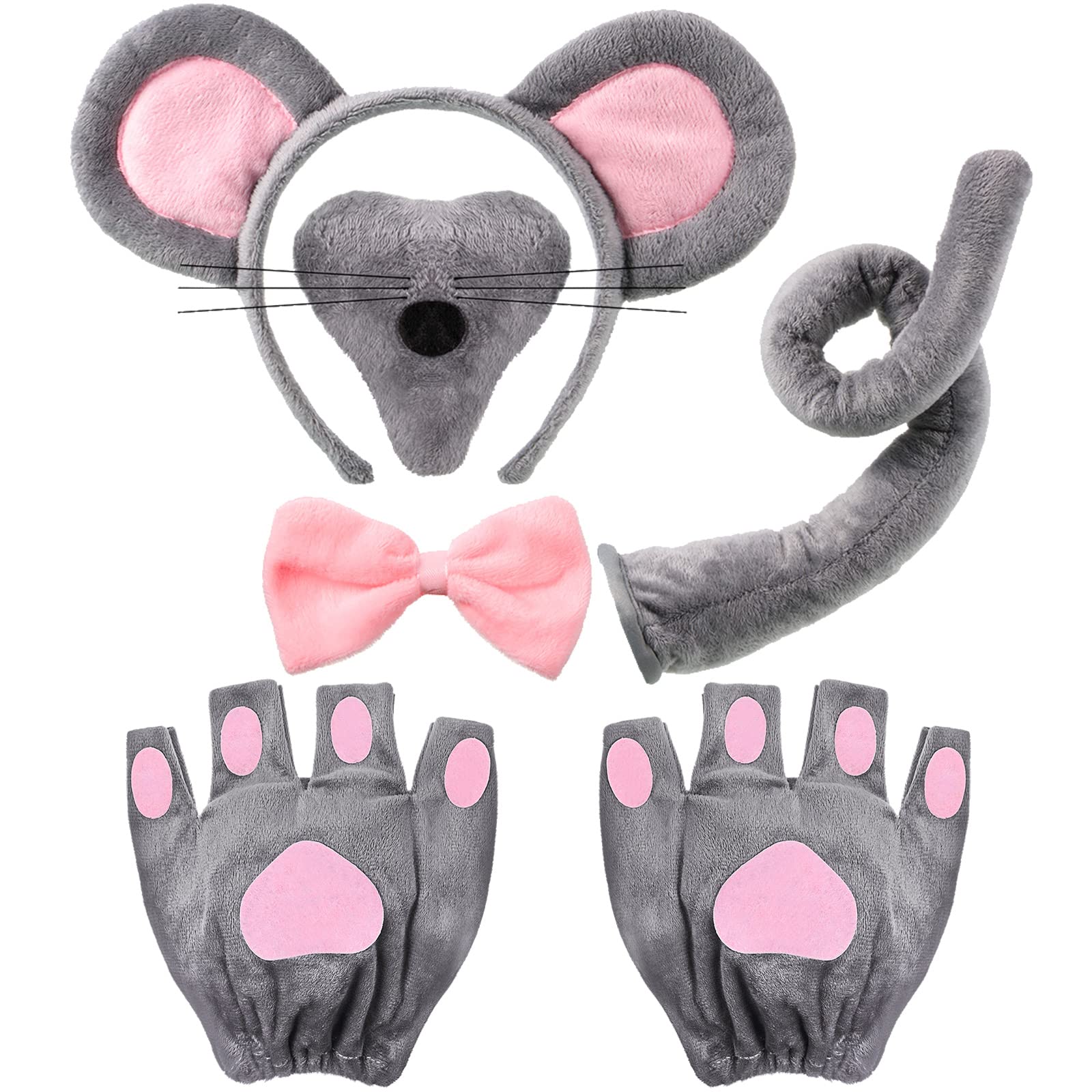 Set De Disfraces Sintege Mouse Para Niños Y Adultos Con Orejas  Diadema Y Más - Venta Internacional.