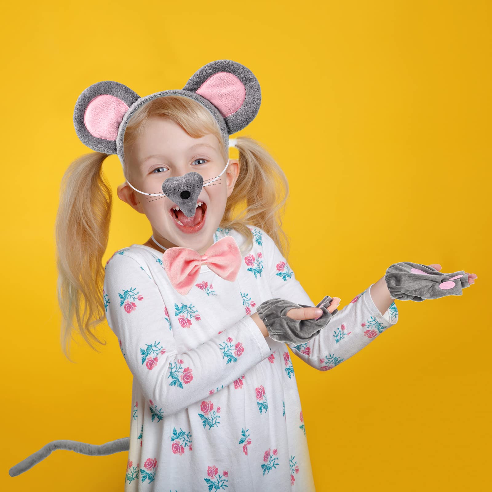 Foto 5 | Set De Disfraces Sintege Mouse Para Niños Y Adultos Con Orejas  Diadema Y Más - Venta Internacional.