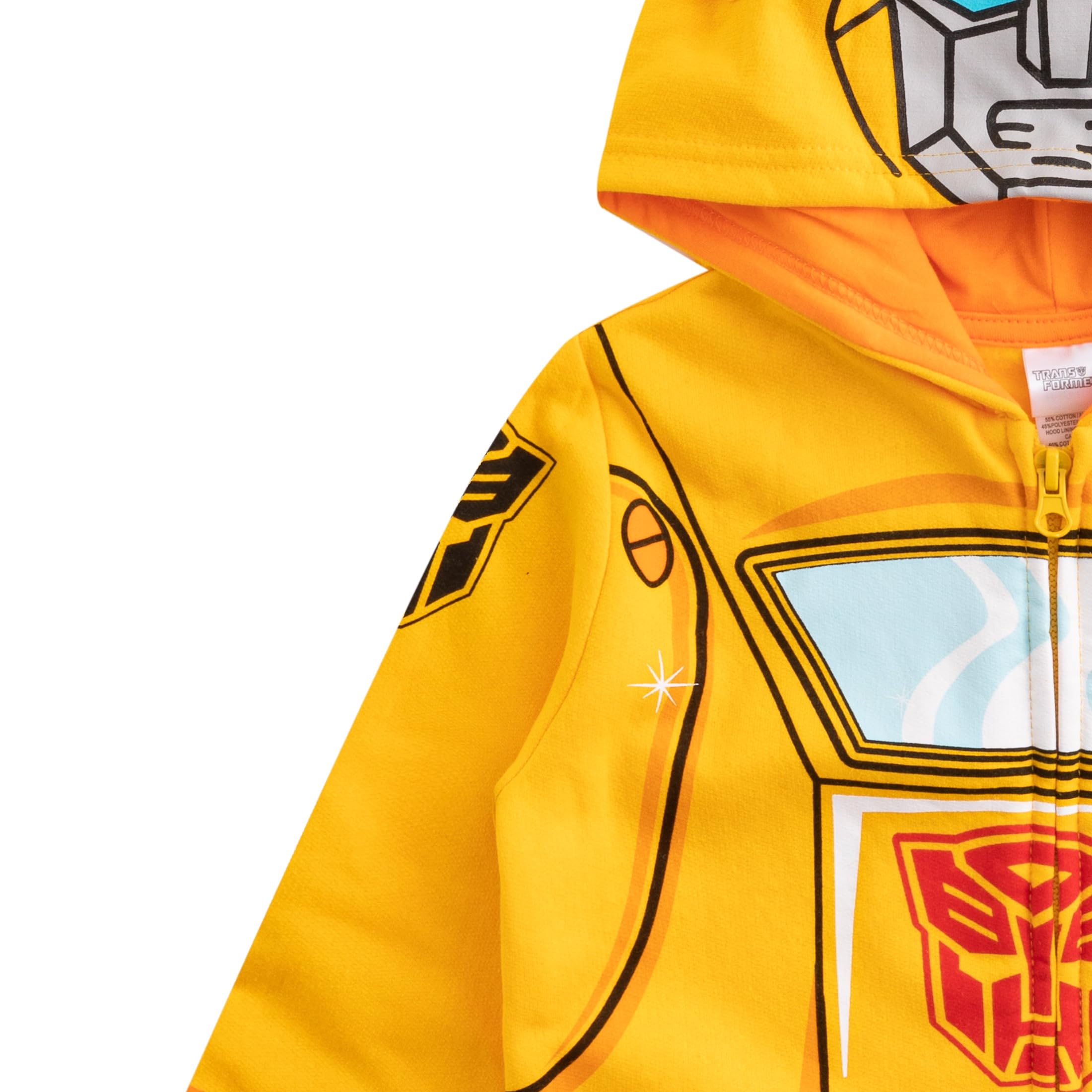 Foto 4 pulgar | Sudadera Con Capucha Hasbro Transformers One Optimus Prime And Bumblebee - Venta Internacional.