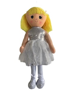 Foto 1 | Peluche Yaca Muñeca Sarita con Vestido Gris