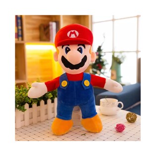 Foto 3 | Peluches Super Mario Bros Luigi Mario + Con Llavero 2 Pzs