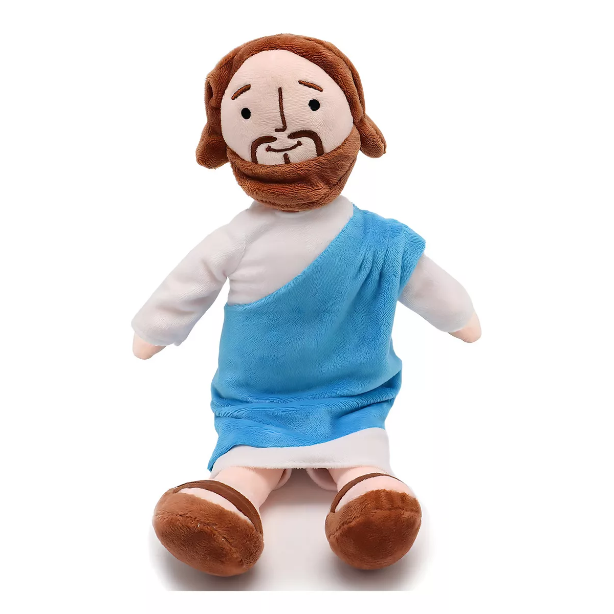 Foto 3 pulgar | Tobunm Jesus Plush Juguete Mi Amigo Jesús Muñeca Cristo Cris Color Múltiple