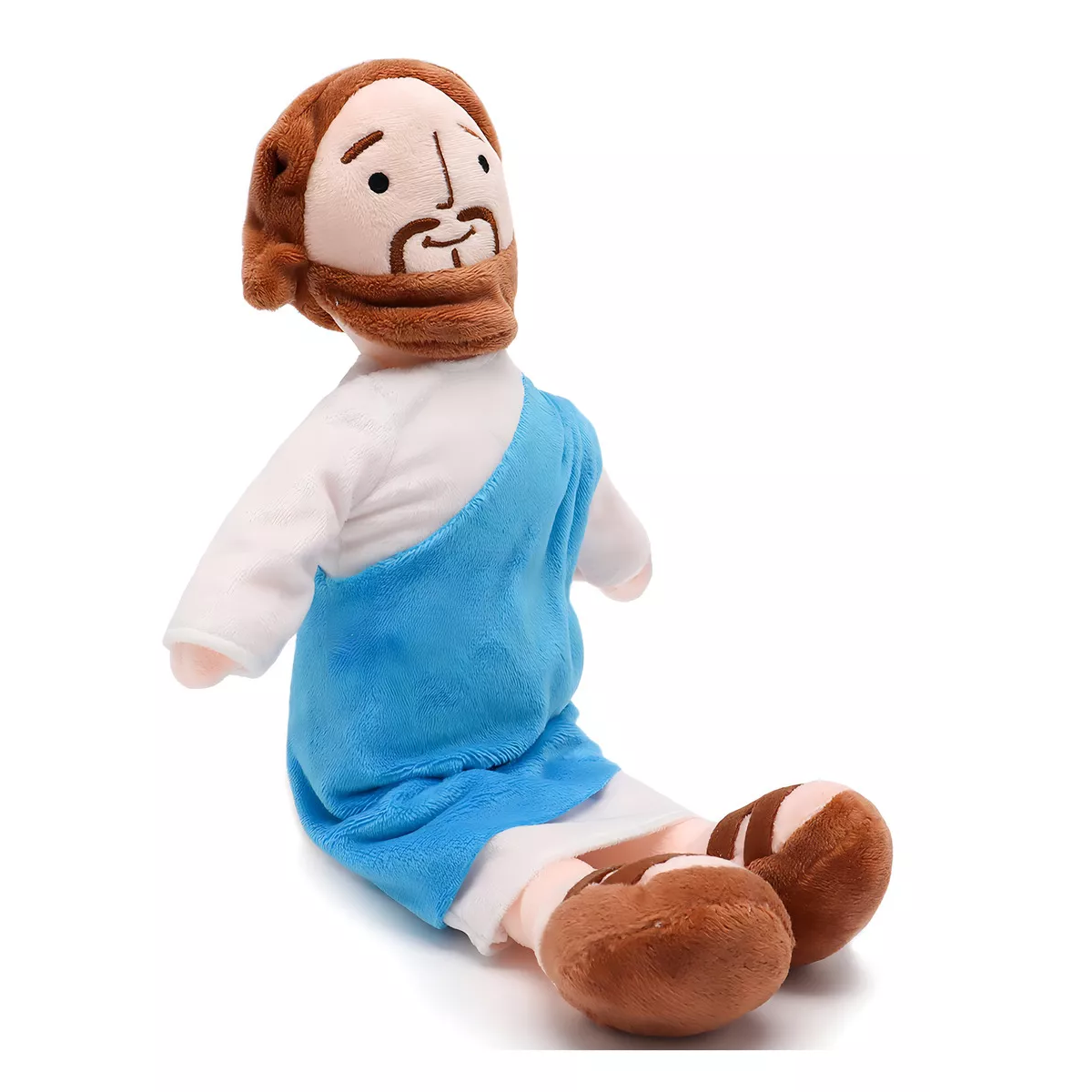 Foto 6 pulgar | Tobunm Jesus Plush Juguete Mi Amigo Jesús Muñeca Cristo Cris Color Múltiple