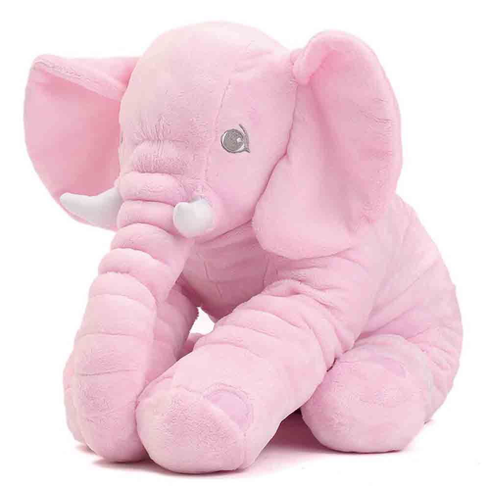 Foto 2 pulgar | Almohada de Elefante para Bebé Kyuden Home color Rosa