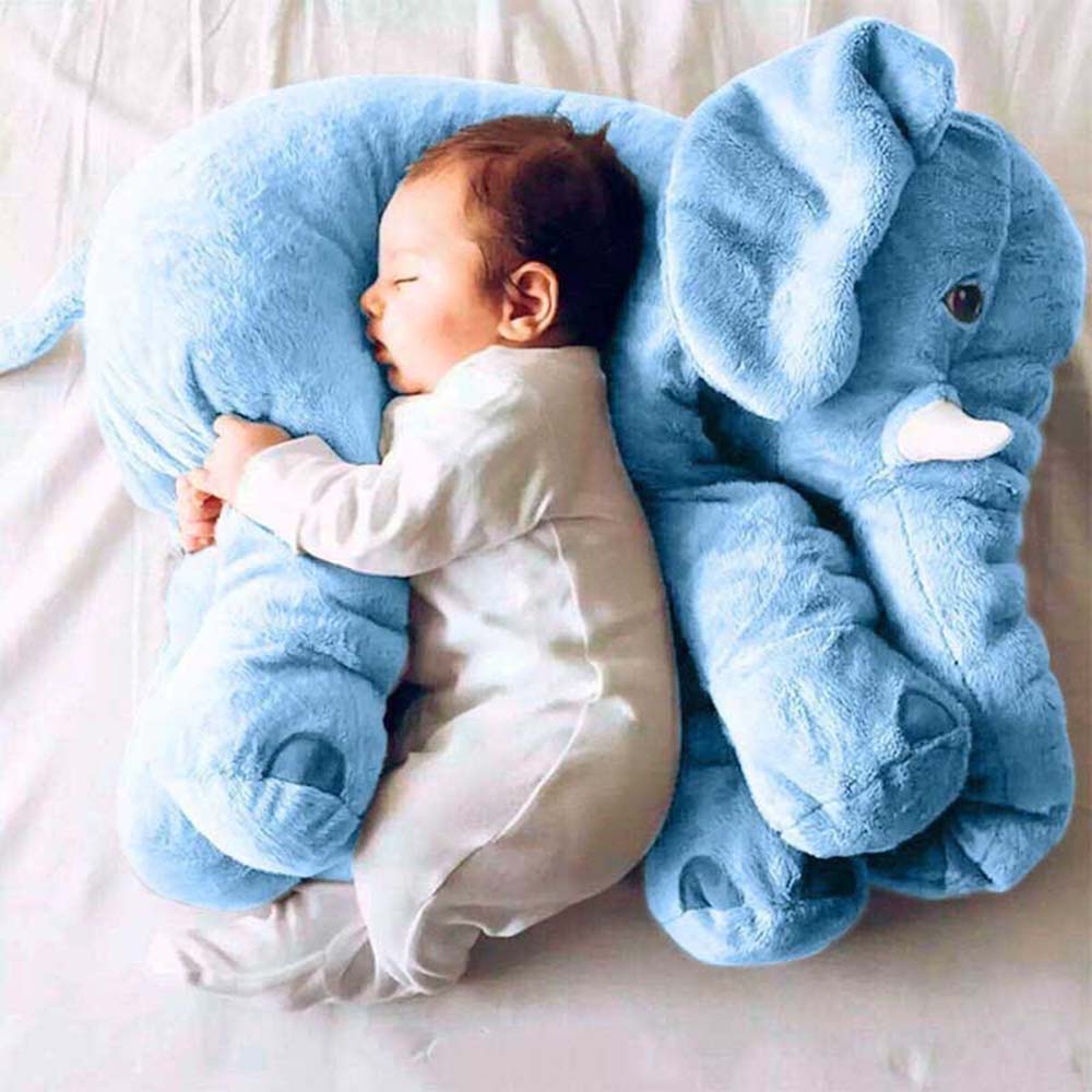 Foto 3 pulgar | Almohada de Elefante para Bebé Kyuden Home color Azul
