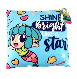 Foto 1 | Cojín Hannah la Sirenita AL1V-SBLS color Azul 36 CM Shine Bright Like a Star