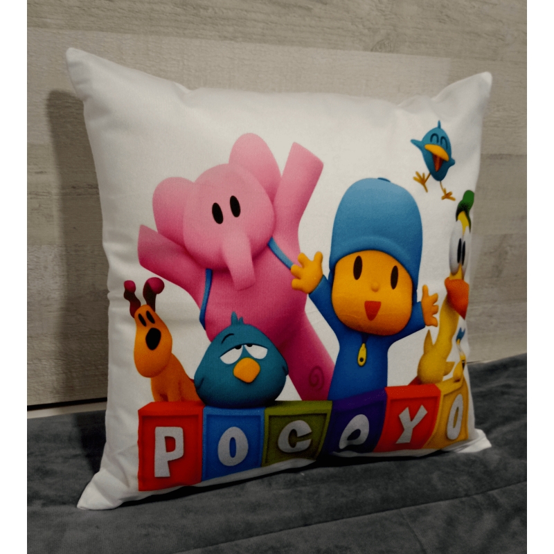 Foto 3 pulgar | Cojín De Peluche Pocoyo Eli Duck, 45 X 45 Cm, Con Relleno - Venta Internacional.