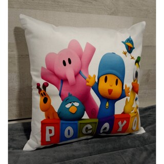 Foto 2 | Cojín De Peluche Pocoyo Eli Duck, 45 X 45 Cm, Con Relleno - Venta Internacional.