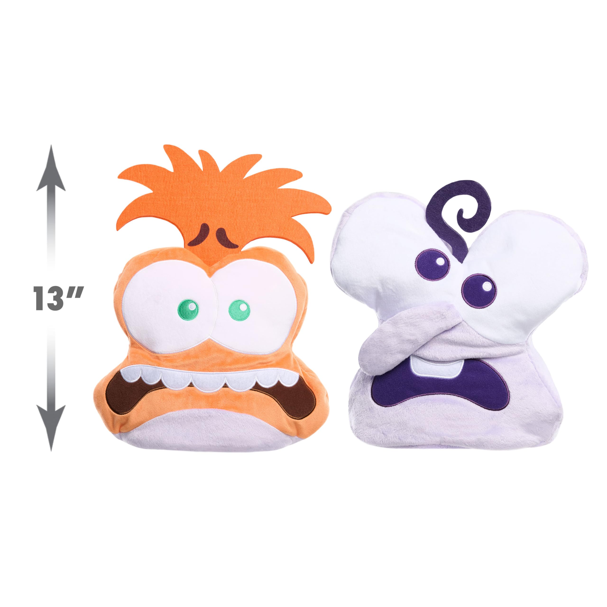 Foto 5 pulgar | Peluche Reversible Inside Out 2 Flip-a-mood Para Miedo O Ansiedad, 33 Cm - Venta Internacional.