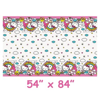 Foto 4 | Manteles Rectangulares Únicos De Plástico Hello Kitty X3 - Venta Internacional.