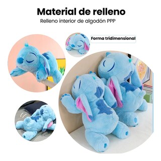 Foto 3 | Stitch Peluche Belug Almohada 40cm Azul Rey