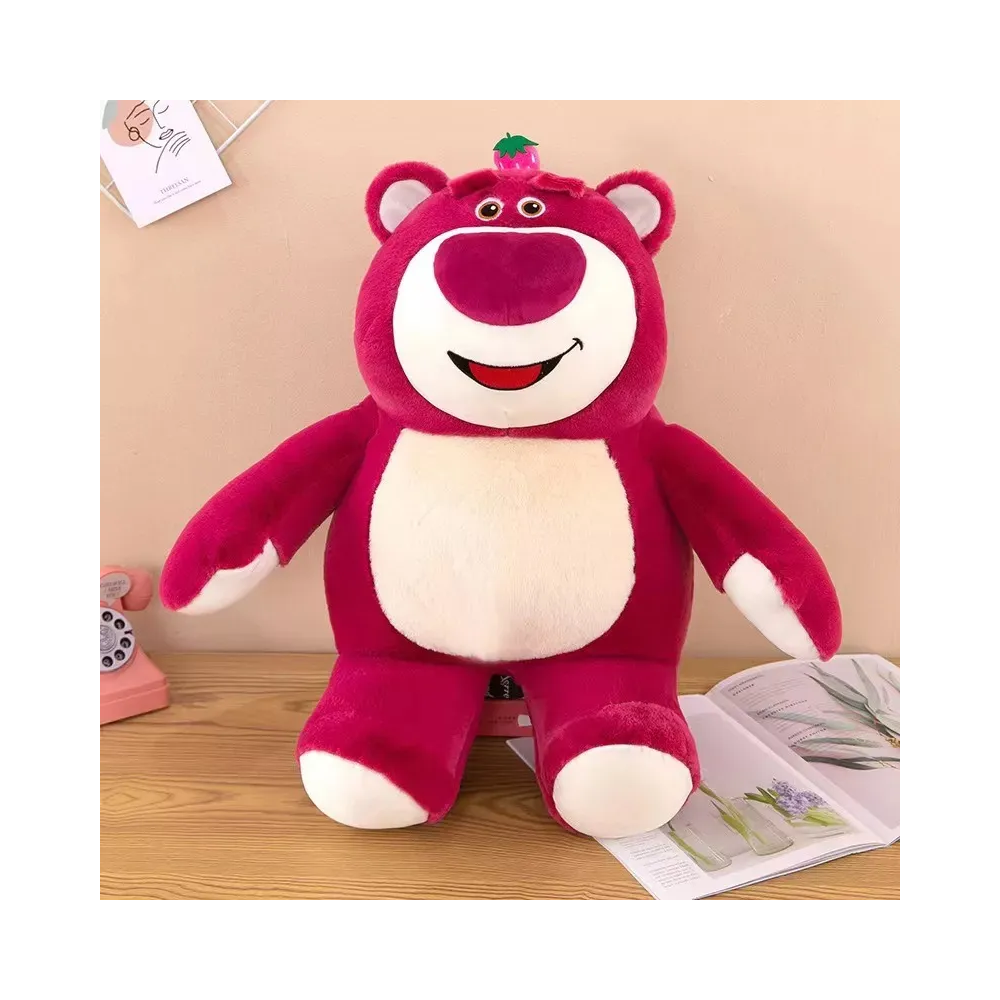 Foto 5 pulgar | Peluche Oso Fresa Lab.g 25cm Rosa