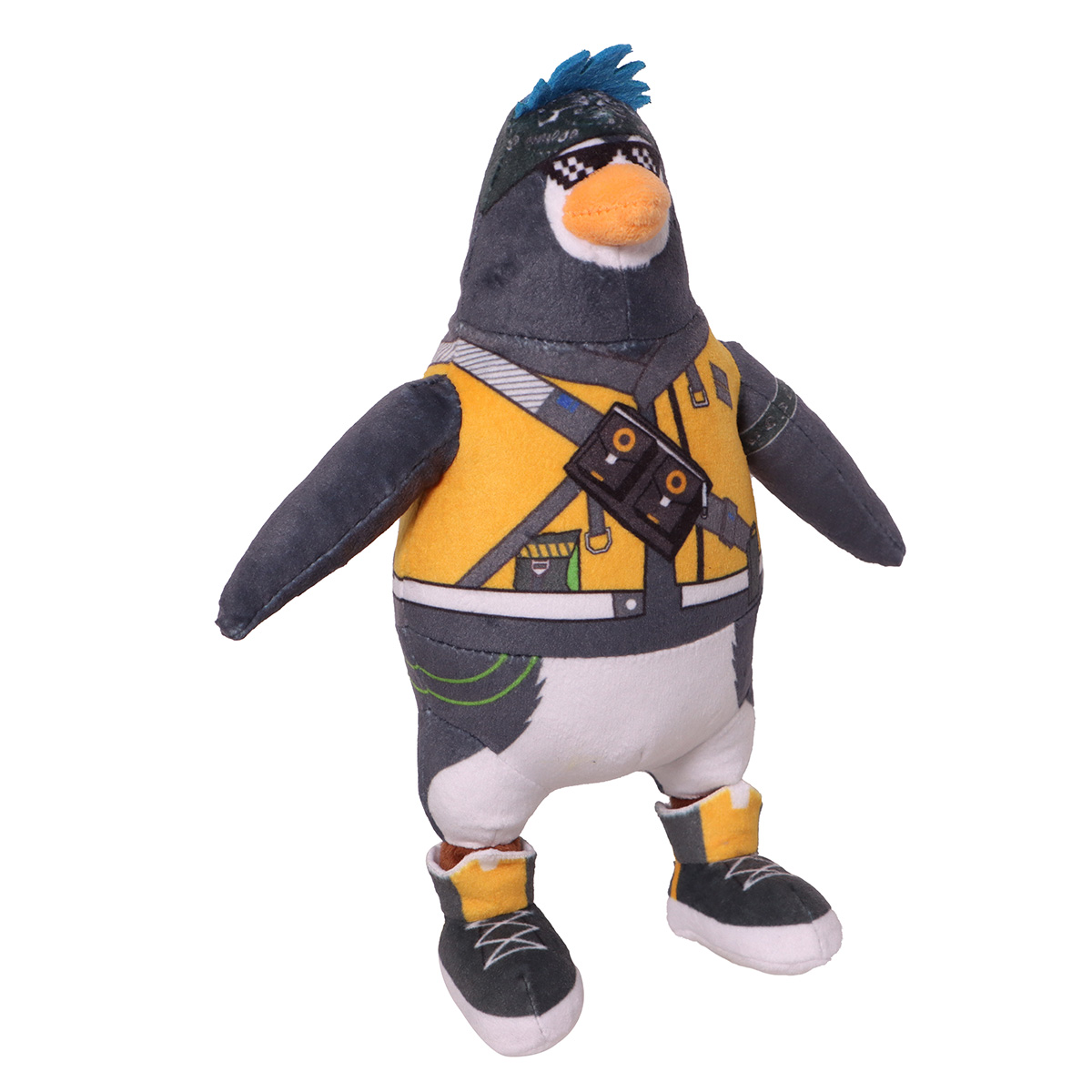 Foto 2 pulgar | Peluche Ruz Free Fire Mr Wagor 20 Cm Gris