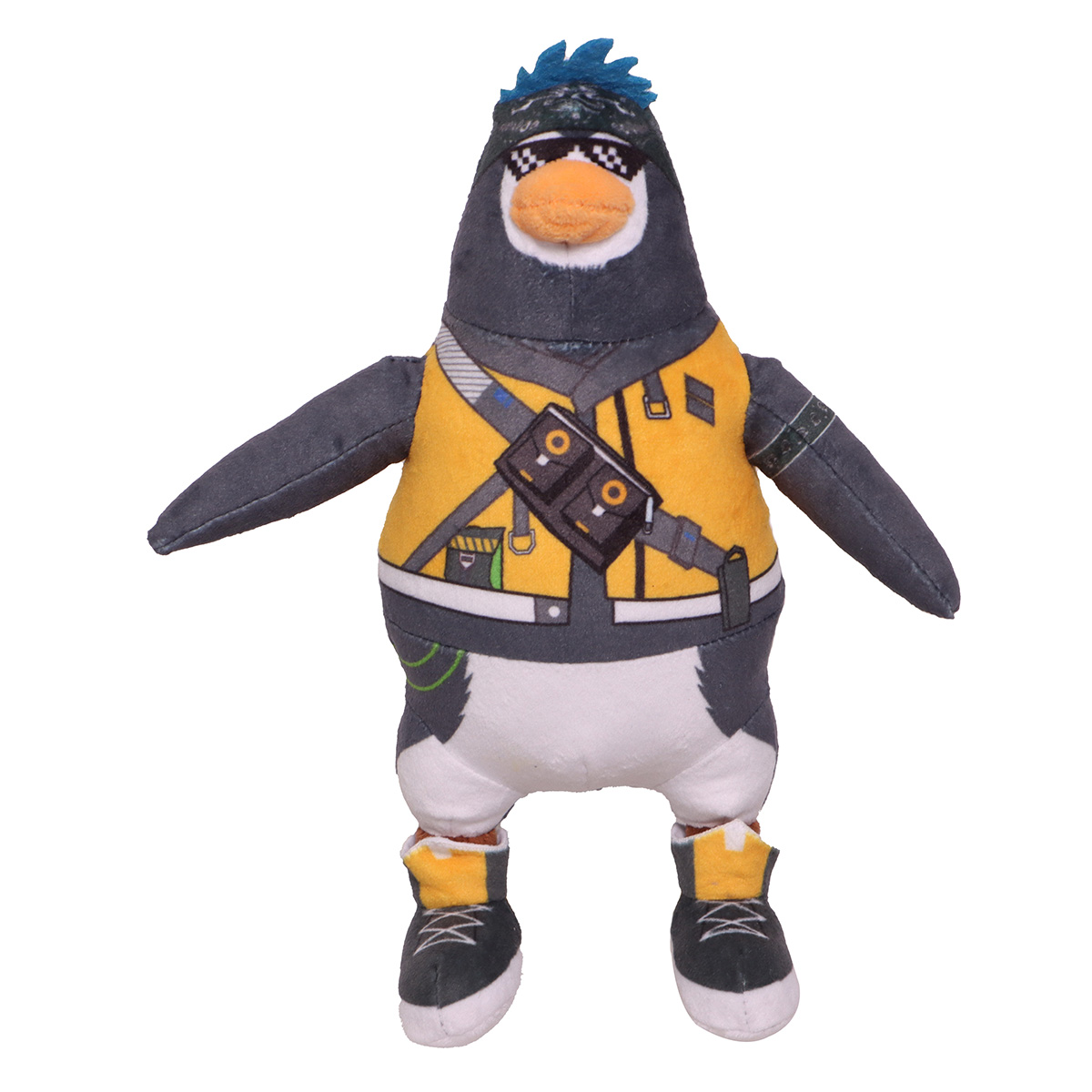 Foto 4 pulgar | Peluche Ruz Free Fire Mr Wagor 20 Cm Gris