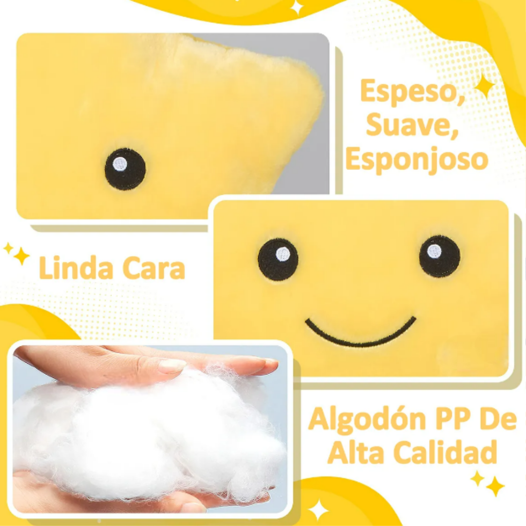 Foto 2 | Xtellar Cojín Luminoso Decorativo De Peluche Estelar: Confort Y Magia En Tus Manos