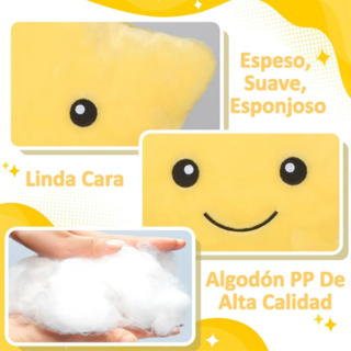 Foto 2 | Xtellar Cojín Luminoso Decorativo De Peluche Estelar: Confort Y Magia En Tus Manos